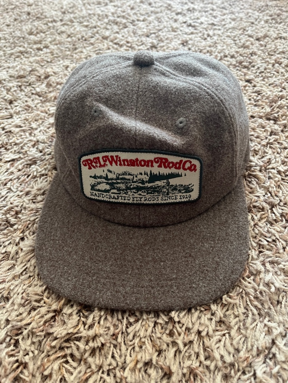 R.L. Winston Rod Co. Wool Patch Hat - Gray